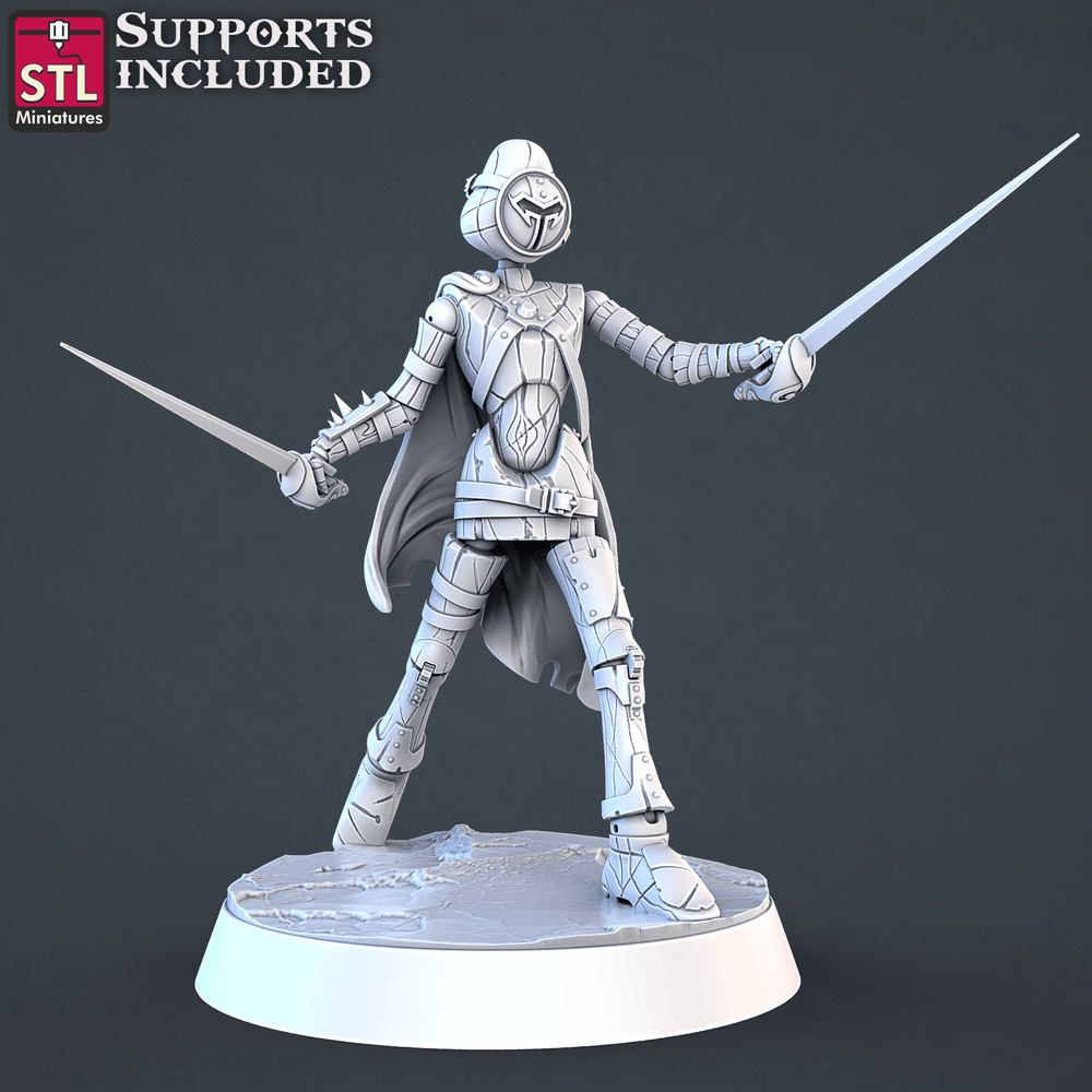 3D Printed STL Miniatures Constructor Set | 28 - 32mm War Gaming D&D (Online Only)