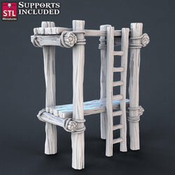 3D Printed STL Miniatures Constructors Set 28 - 32mm War Gaming D&D (Online Only)