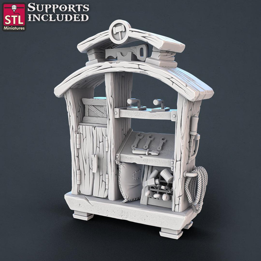 3D Printed STL Miniatures Constructors Set 28 - 32mm War Gaming D&D (Online Only)