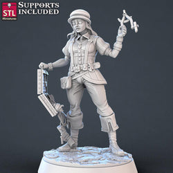 3D Printed STL Miniatures Constructors Set 28 - 32mm War Gaming D&D (Online Only)