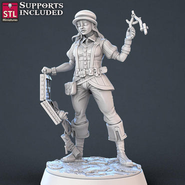 3D Printed STL Miniatures Constructors Set 28 - 32mm War Gaming D&D (Online Only)