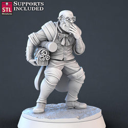 3D Printed STL Miniatures Constructors Set 28 - 32mm War Gaming D&D (Online Only)