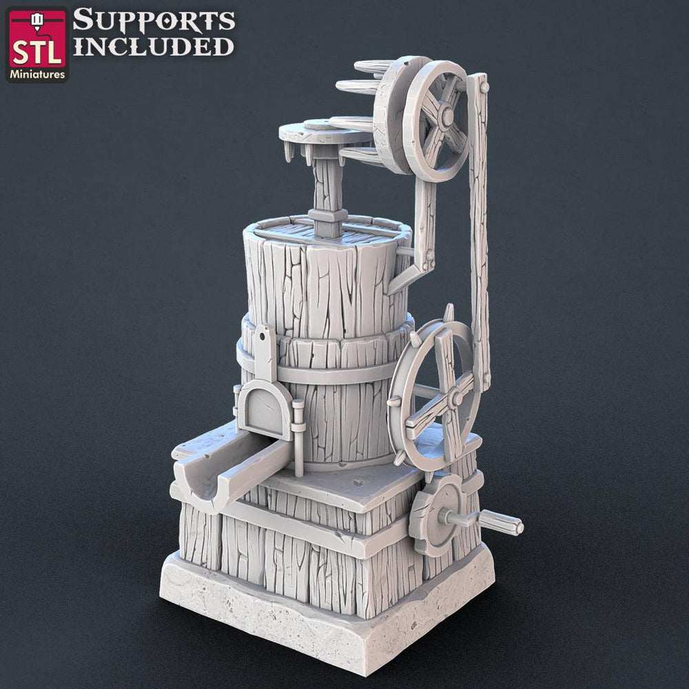 3D Printed STL Miniatures Constructors Set 28 - 32mm War Gaming D&D (Online Only)