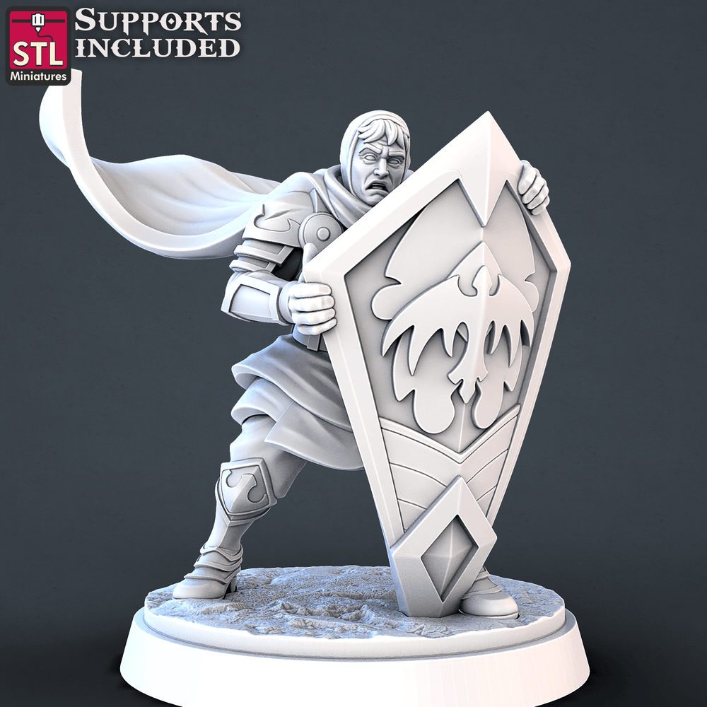 3D Printed STL Miniatures DnD Tribute Set 28mm - 32mm War Gaming D&D (Online Only)