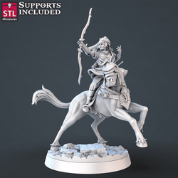 3D Printed STL Miniatures Dragon Hunters Set | 28 - 32mm War Gaming D&D (Online Only)