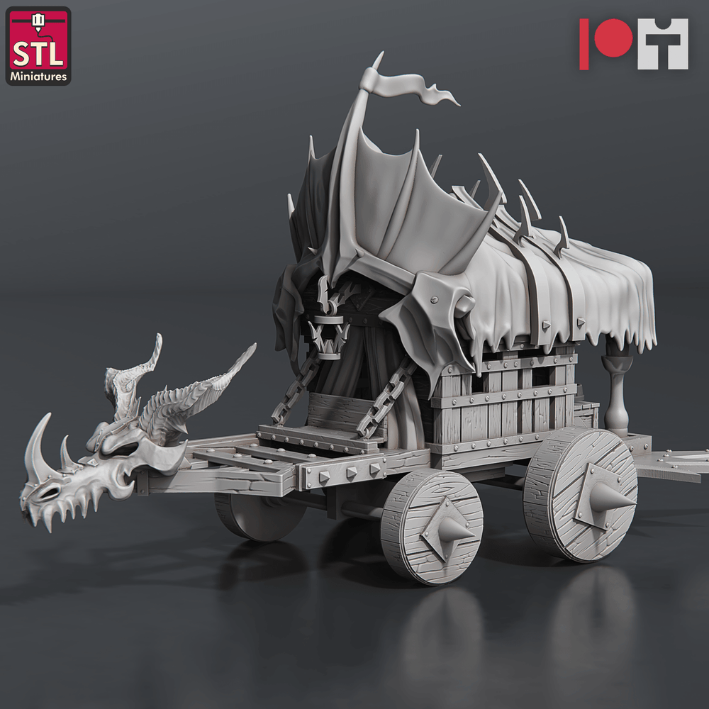 3D Printed STL Miniatures Dragonborn Blacksmith Set 28 - 32mm War Gaming D&D (Online Only)