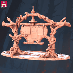 3D Printed STL Miniatures Elf Camp Set 28 - 32mm War Gaming D&D (Online Only)