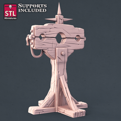3D Printed STL Miniatures Executioner Set 28mm - 32mm War Gaming D&D (Online Only)