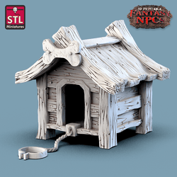 3D Printed STL Miniatures Farmer Set Fantasy NPC 28mm - 32mm War Gaming D&D (Online Only)
