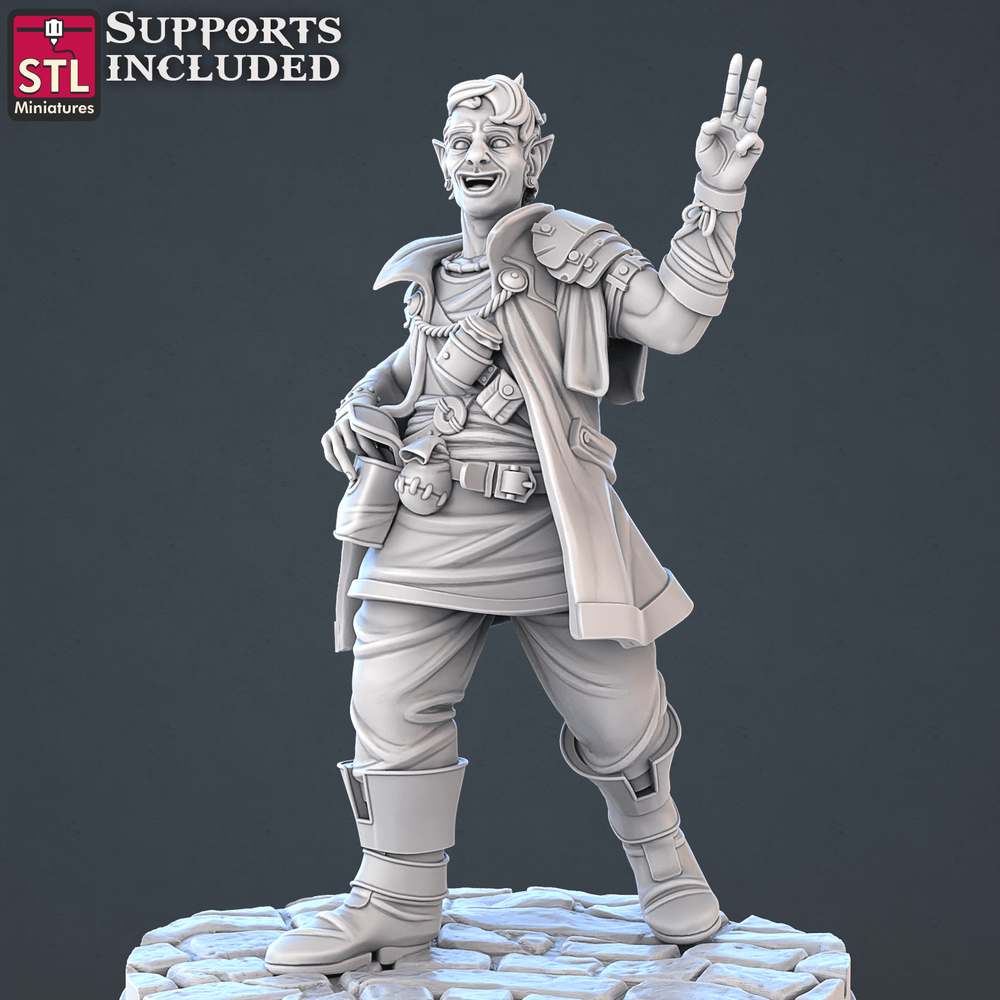 3D Printed STL Miniatures Food Vendors Set 28mm - 32mm War Gaming D&D (Online Only)