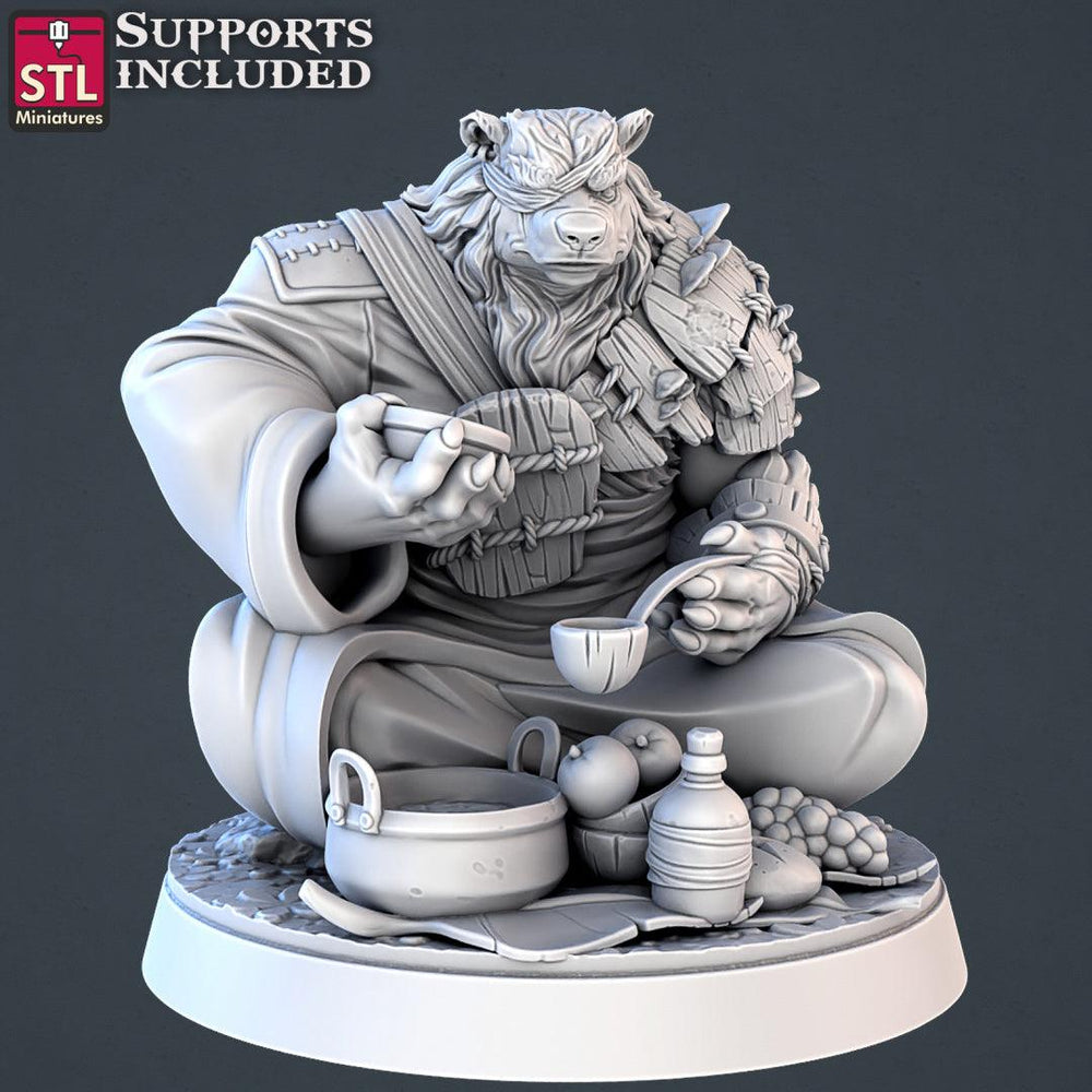 3D Printed STL Miniatures Forest Protectors Set 28 - 32mm War Gaming D&D (Online Only)