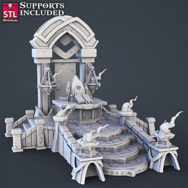3D Printed STL Miniatures Genasi Set 28 - 32mm War Gaming D&D (Online Only)