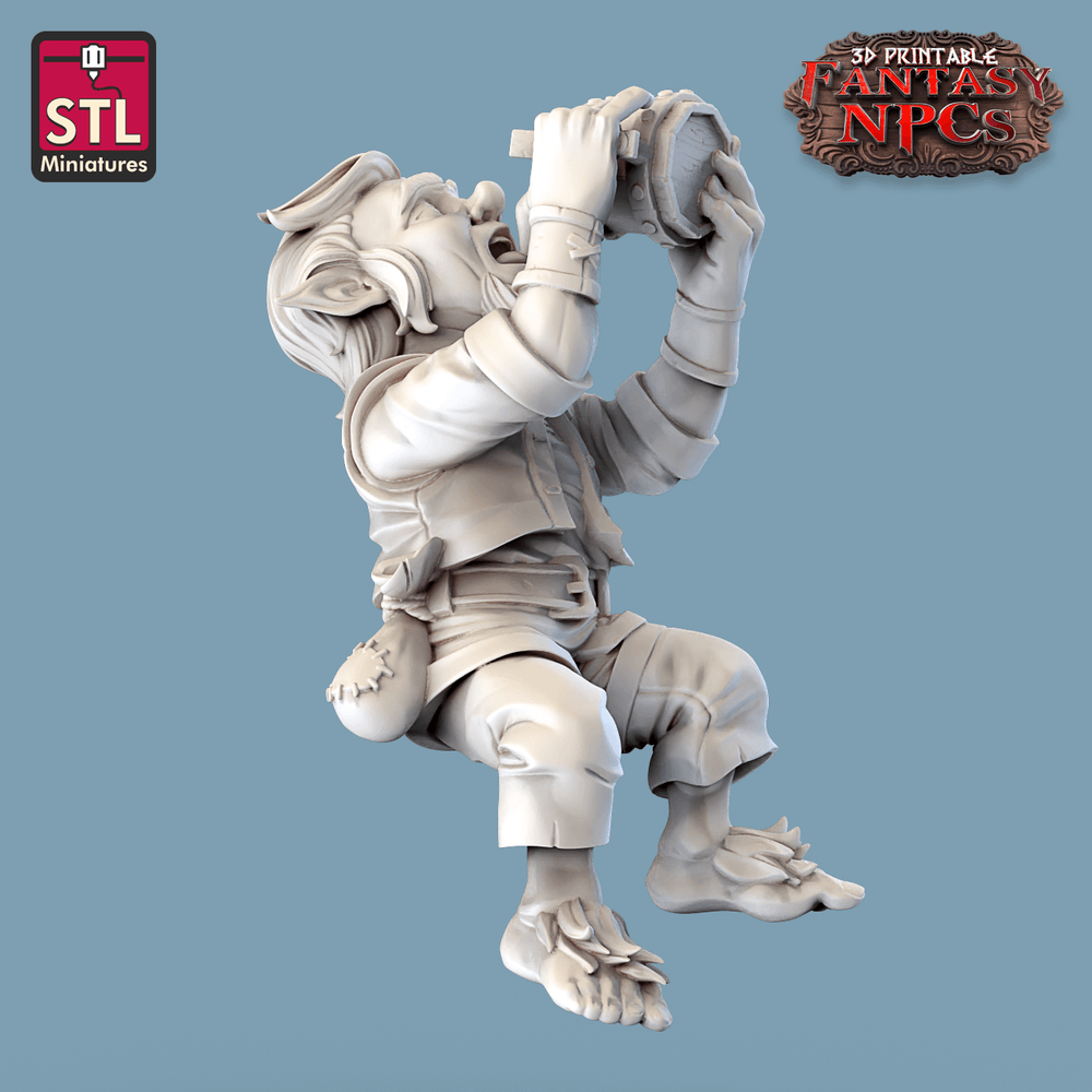 3D Printed STL Miniatures Inn Tavern Set Fantasy NPC 28mm - 32mm War Gaming D&D (Online Only)