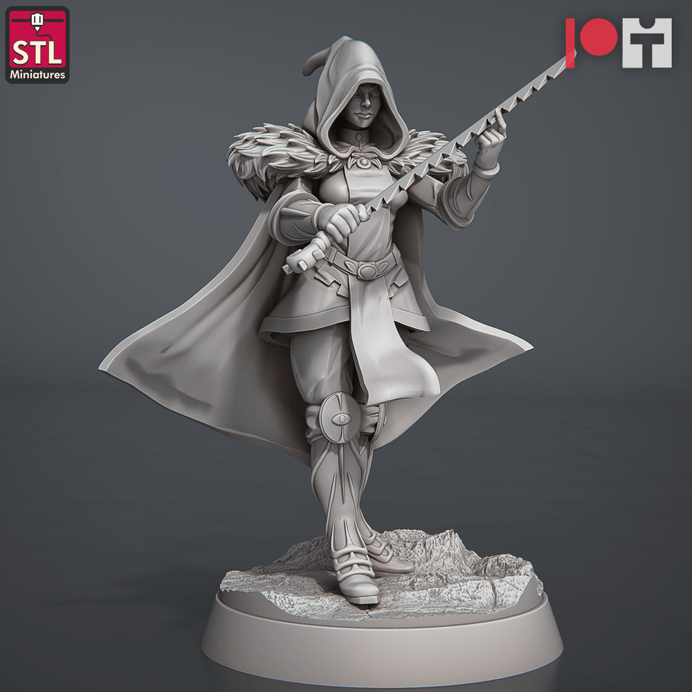 3D Printed STL Miniatures Inquisitors Set 28 - 32mm War Gaming D&D (Online Only)