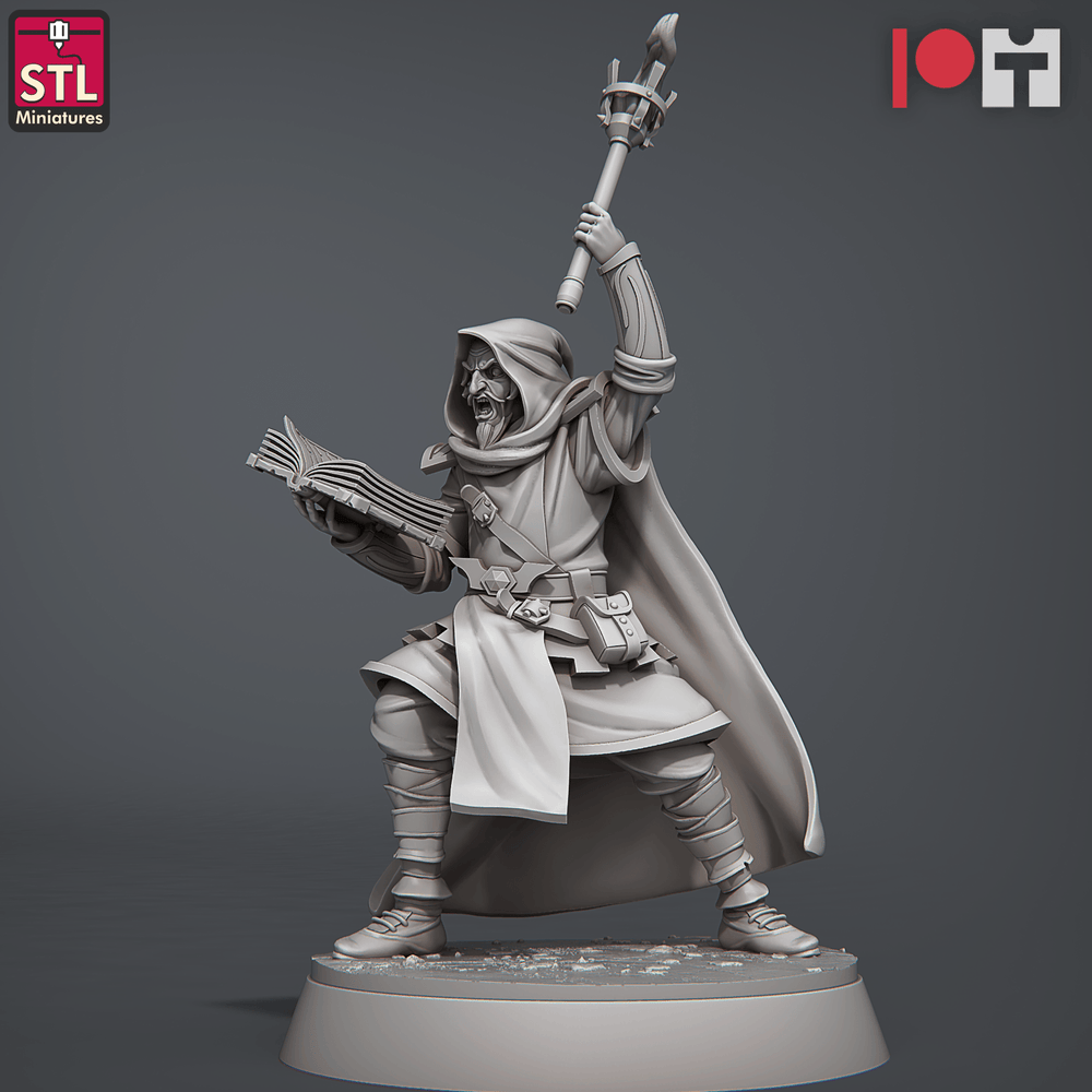 3D Printed STL Miniatures Inquisitors Set 28 - 32mm War Gaming D&D (Online Only)