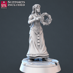 3D Printed STL Miniatures Jousting Set 28mm - 32mm War Gaming D&D (Online Only)