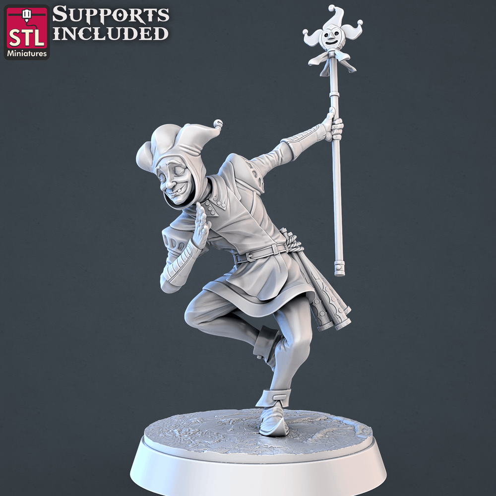3D Printed STL Miniatures Jousting Set 28mm - 32mm War Gaming D&D (Online Only)
