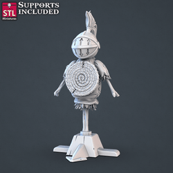 3D Printed STL Miniatures Jousting Set 28mm - 32mm War Gaming D&D (Online Only)