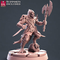 3D Printed STL Miniatures Kenku Set 28 - 32mm War Gaming D&D (Online Only)