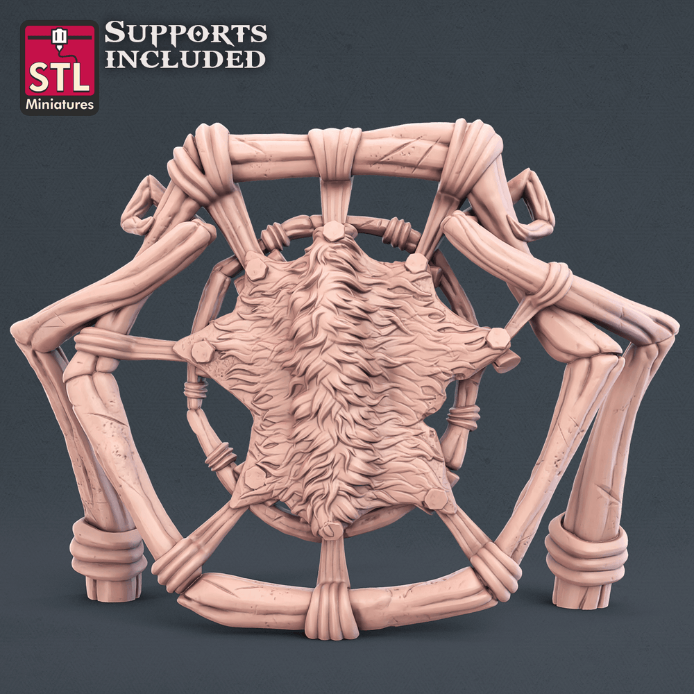 3D Printed STL Miniatures Leather Worker Set 28mm - 32mm War Gaming D&D (Online Only)