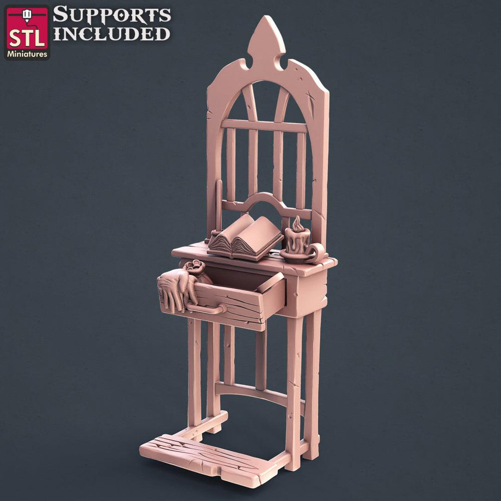 3D Printed STL Miniatures Lender Set Fantasy NPC 2 | 28 - 32mm War Gaming D&D (Online Only)