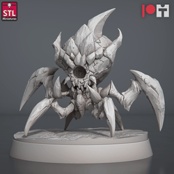 3D Printed STL Miniatures Magmites Hellcrows Set 28 - 32mm War Gaming D&D (Online Only)