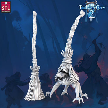 3D Printed STL Miniatures Mimics Set The Frost City 2 28 - 32mm War Gaming D&D (Online Only)