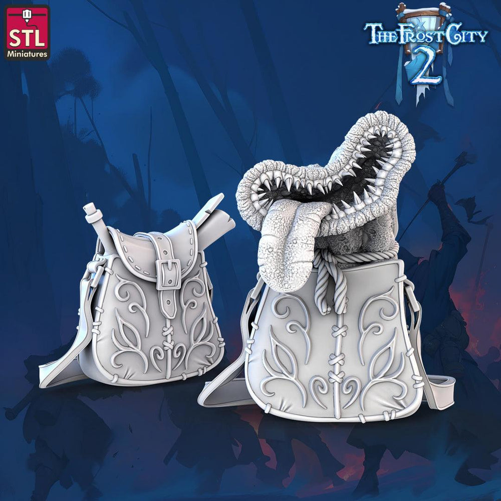 3D Printed STL Miniatures Mimics Set The Frost City 2 28 - 32mm War Gaming D&D (Online Only)