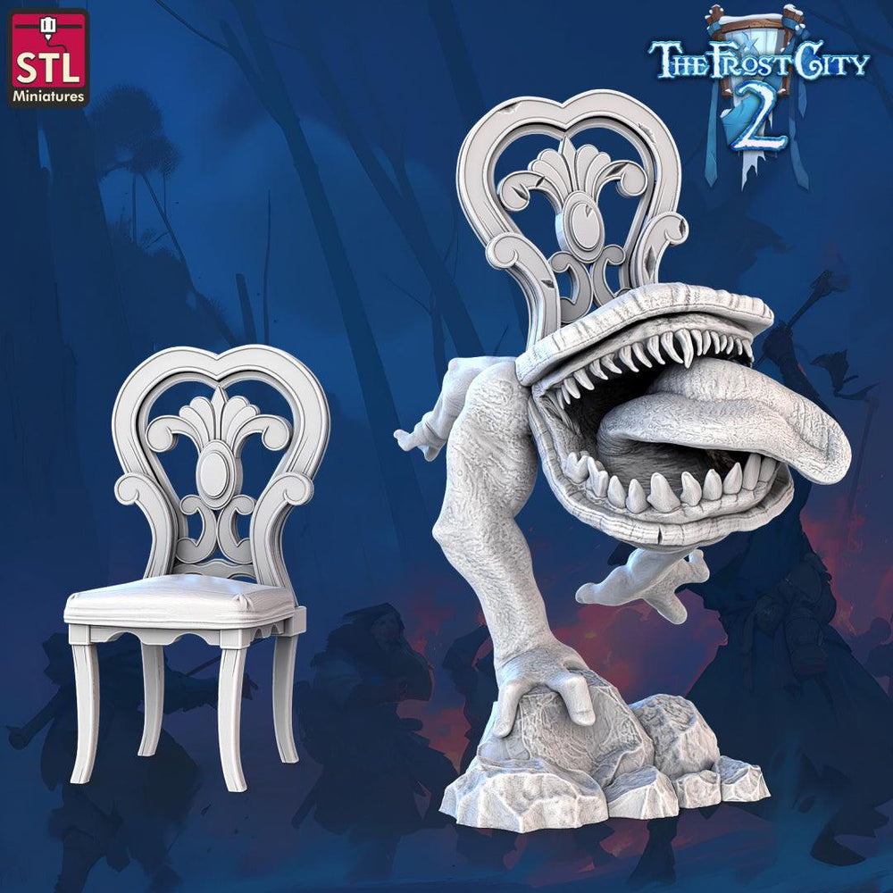 3D Printed STL Miniatures Mimics Set The Frost City 2 28 - 32mm War Gaming D&D (Online Only)