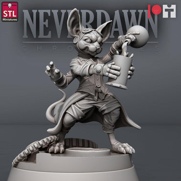 3D Printed STL Miniatures Neverdawn Stein Gang 28 - 32mm War Gaming D&D (Online Only)