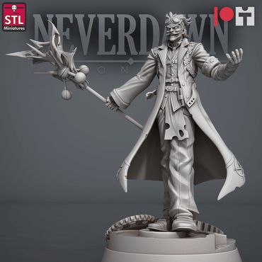 3D Printed STL Miniatures NeverDawn Stein Gang Dr. Stein 28 - 32mm War Gaming D&D (Online Only)
