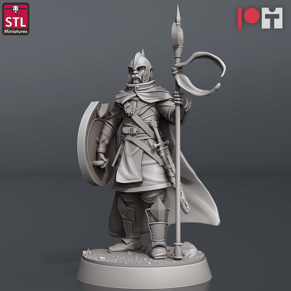 3D Printed STL Miniatures Nobles Set 28 - 32mm War Gaming D&D (Online Only)