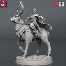 3D Printed STL Miniatures Nobles Set 28 - 32mm War Gaming D&D (Online Only)