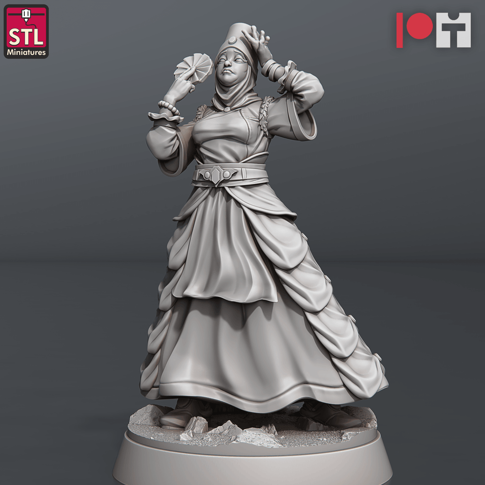 3D Printed STL Miniatures Nobles Set 28 - 32mm War Gaming D&D (Online Only)