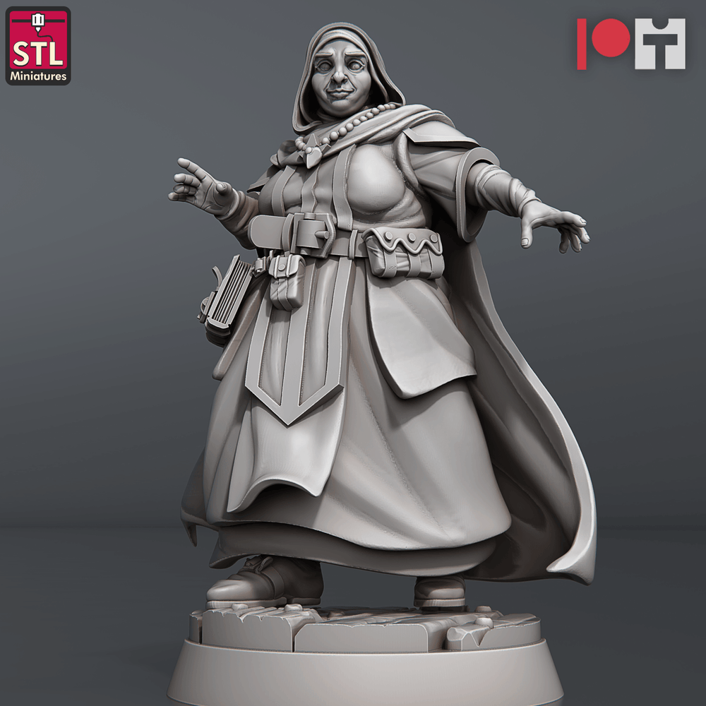 3D Printed STL Miniatures Orphanage Set 28 - 32mm War Gaming D&D (Online Only)