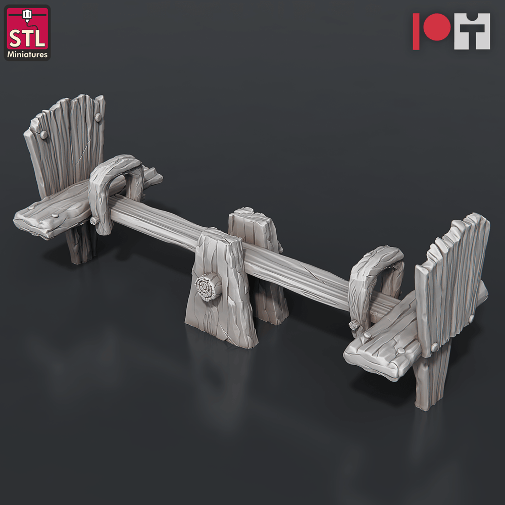 3D Printed STL Miniatures Orphanage Set 28 - 32mm War Gaming D&D (Online Only)