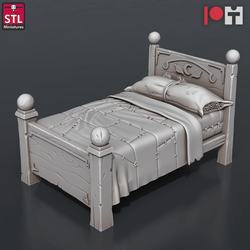 3D Printed STL Miniatures Orphanage Set 28 - 32mm War Gaming D&D (Online Only)