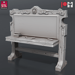 3D Printed STL Miniatures Orphanage Set 28 - 32mm War Gaming D&D (Online Only)