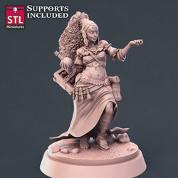 3D Printed STL Miniatures Potion Vendor Set 28mm - 32mm War Gaming D&D (Online Only)