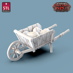 3D Printed STL Miniatures Potter Set Fantasy NPC 28mm - 32mm War Gaming D&D (Online Only)