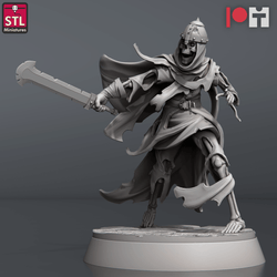 3D Printed STL Miniatures Reaver Knights 28 - 32mm War Gaming D&D (Online Only)
