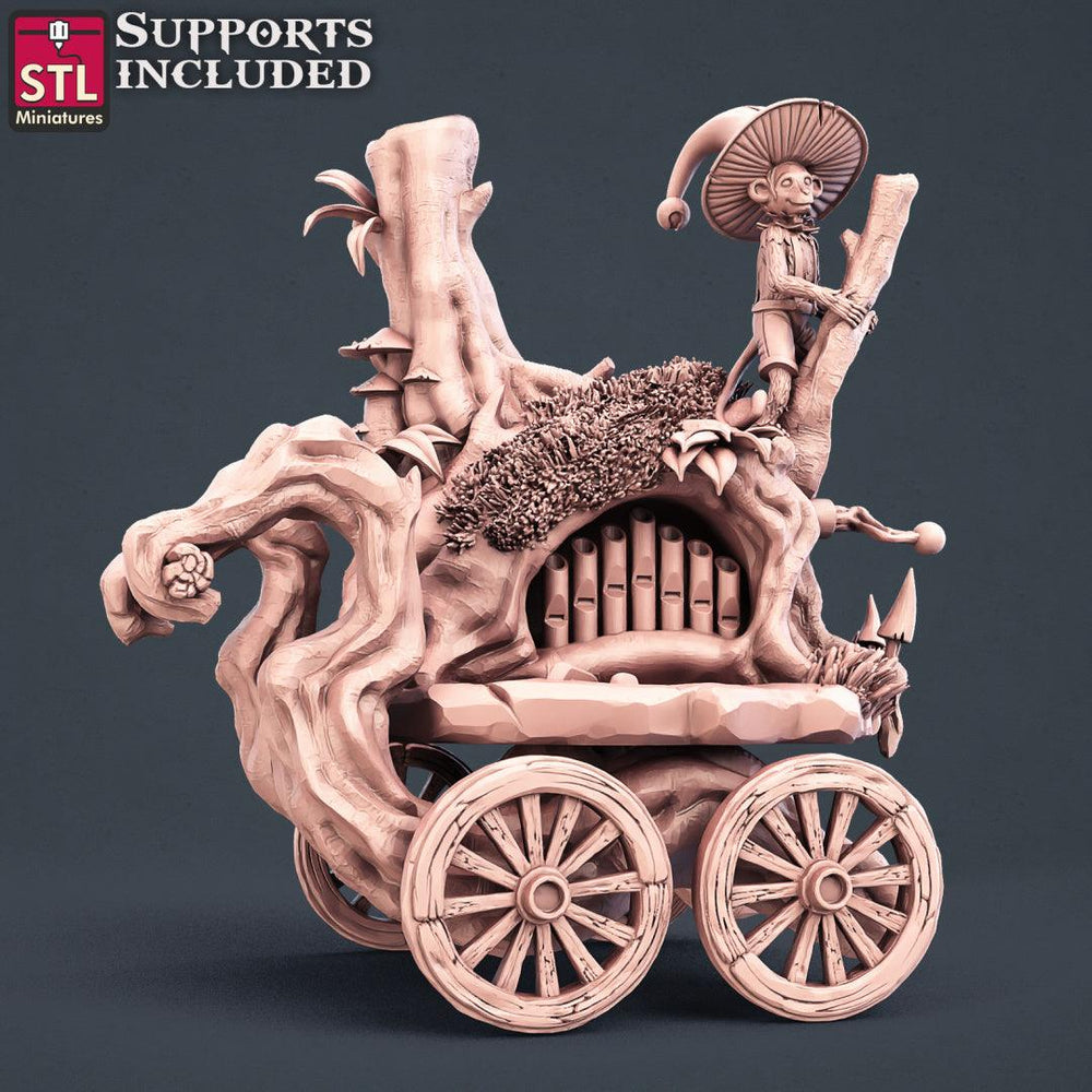 3D Printed STL Miniatures Satyrs Set 28 - 32mm War Gaming D&D (Online Only)