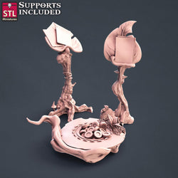 3D Printed STL Miniatures Satyrs Set 28 - 32mm War Gaming D&D (Online Only)