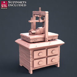 3D Printed STL Miniatures Shoemakers Set 28 - 32mm War Gaming D&D (Online Only)