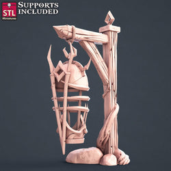 3D Printed STL Miniatures Slave Merchant Set 28 - 32mm War Gaming D&D (Online Only)