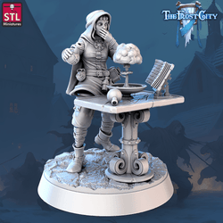 3D Printed STL Miniatures The Frost City Apprentices 28mm - 32mm War Gaming D&D (Online Only)