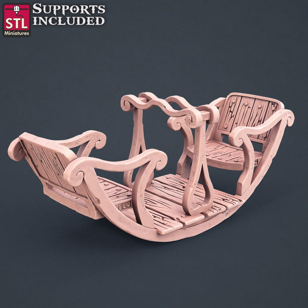 3D Printed STL Miniatures Townsfolks Vol 1 Set Fantasy NPC 2 | 28 - 32mm War Gaming D&D (Online Only)