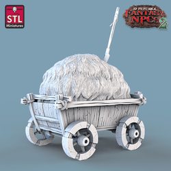 3D Printed STL Miniatures Townsfolks Vol 2 Set Fantasy NPC 2 | 28 - 32mm War Gaming D&D (Online Only)