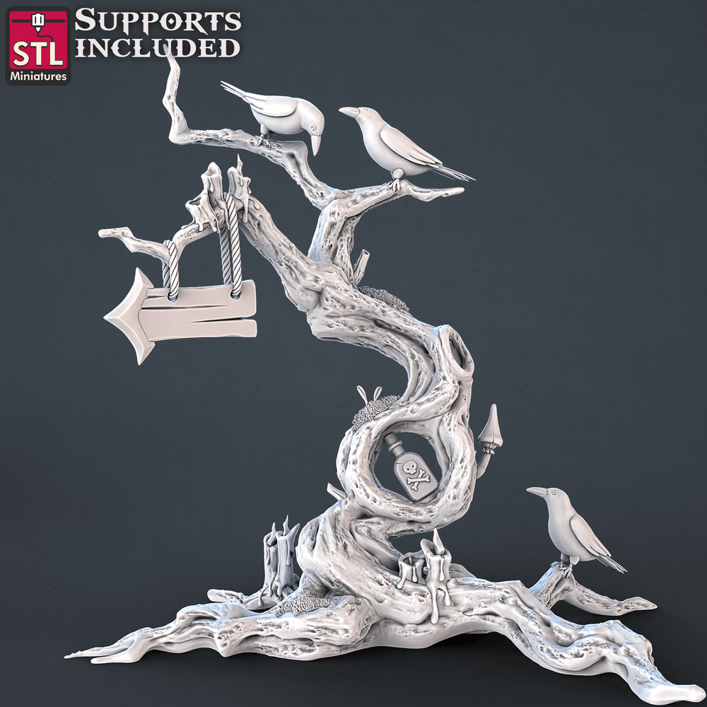 3D Printed STL Miniatures Toxic Vendor Set 28mm - 32mm War Gaming D&D (Online Only)