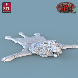 3D Printed STL Miniatures Trophy Hunter Set Fantasy NPC 2 | 28 - 32mm War Gaming D&D (Online Only)